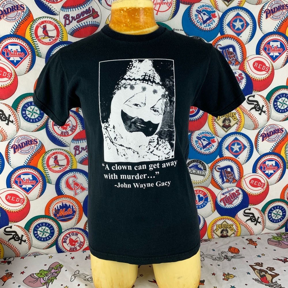 Vintage John Wayne Gacy clown T shirt